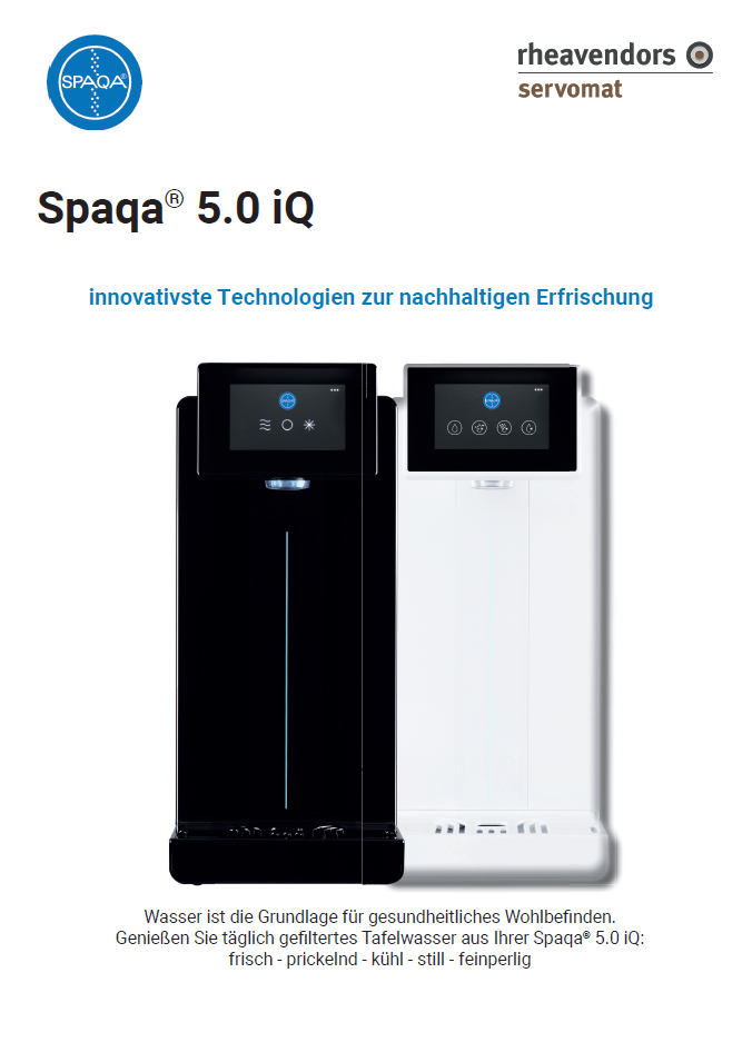 Spaqa 5.0 iQ Broschüre